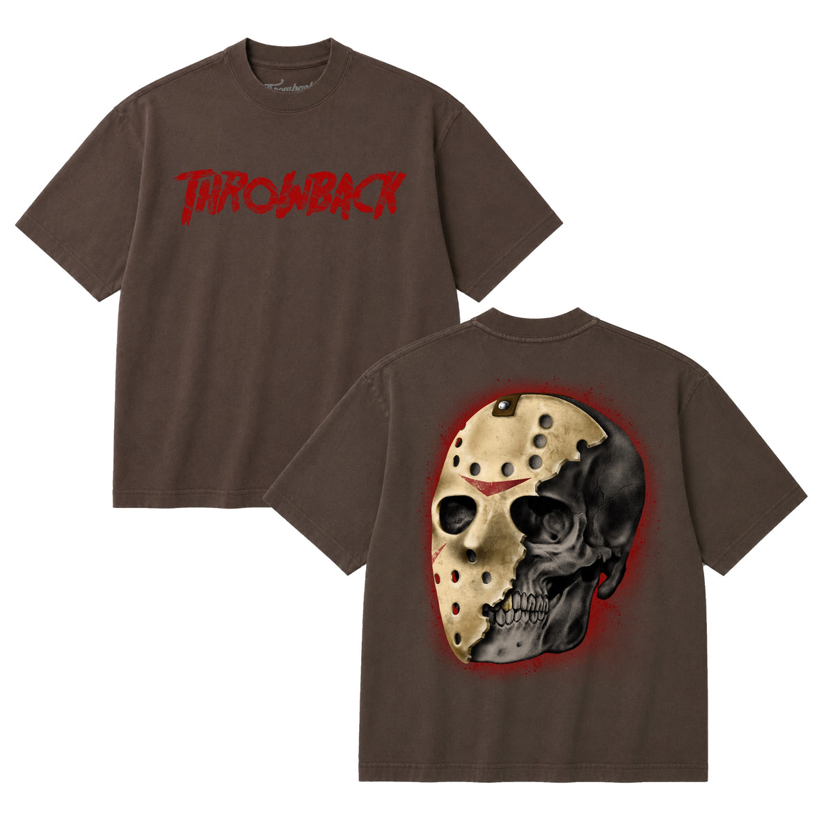 Jason Throwback Tee (Mocha)