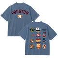 H Patches Tee (Denim)
