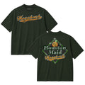 Houston Maid Throwback Tee (Moss)