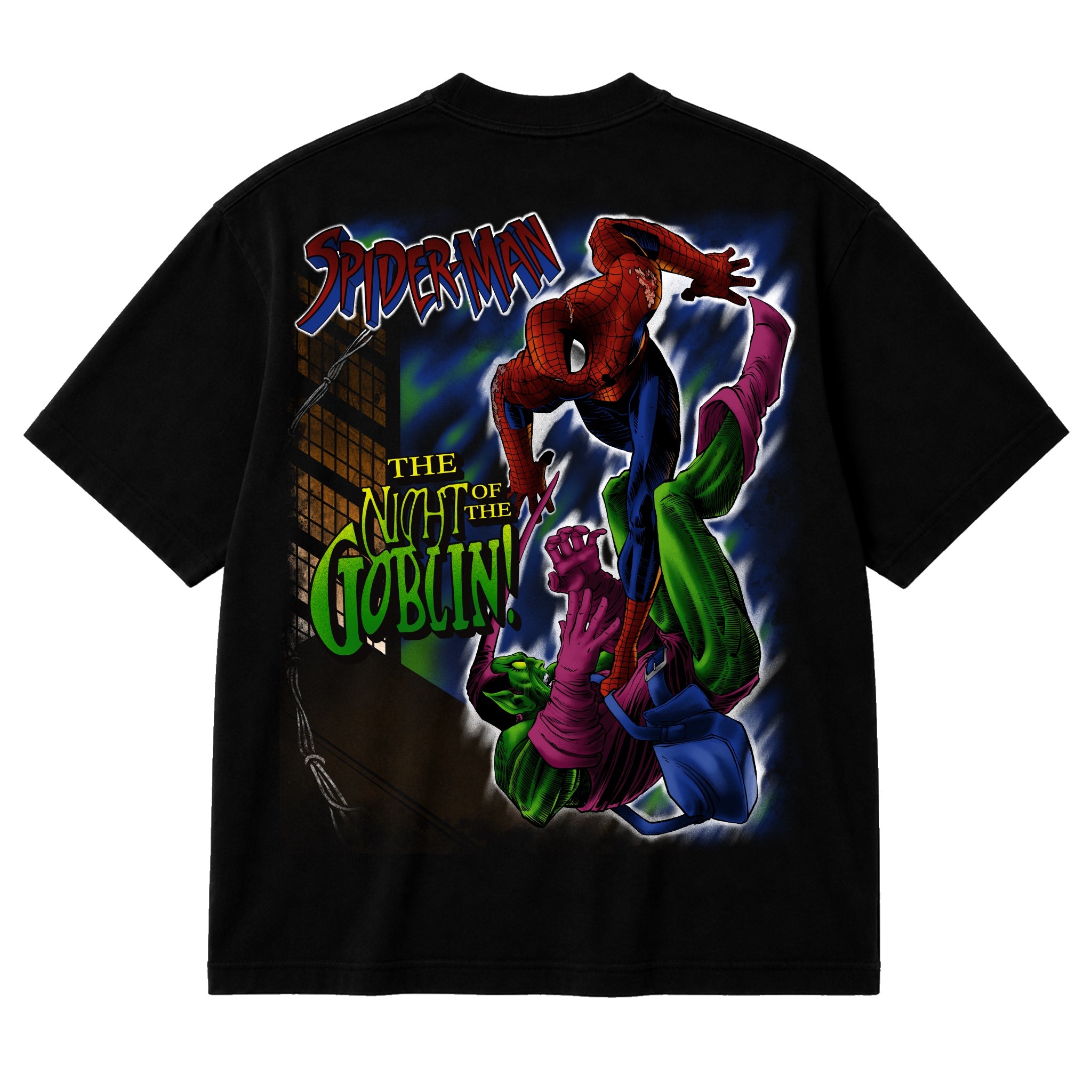 Night of Goblin Tee - Black (Oversized)