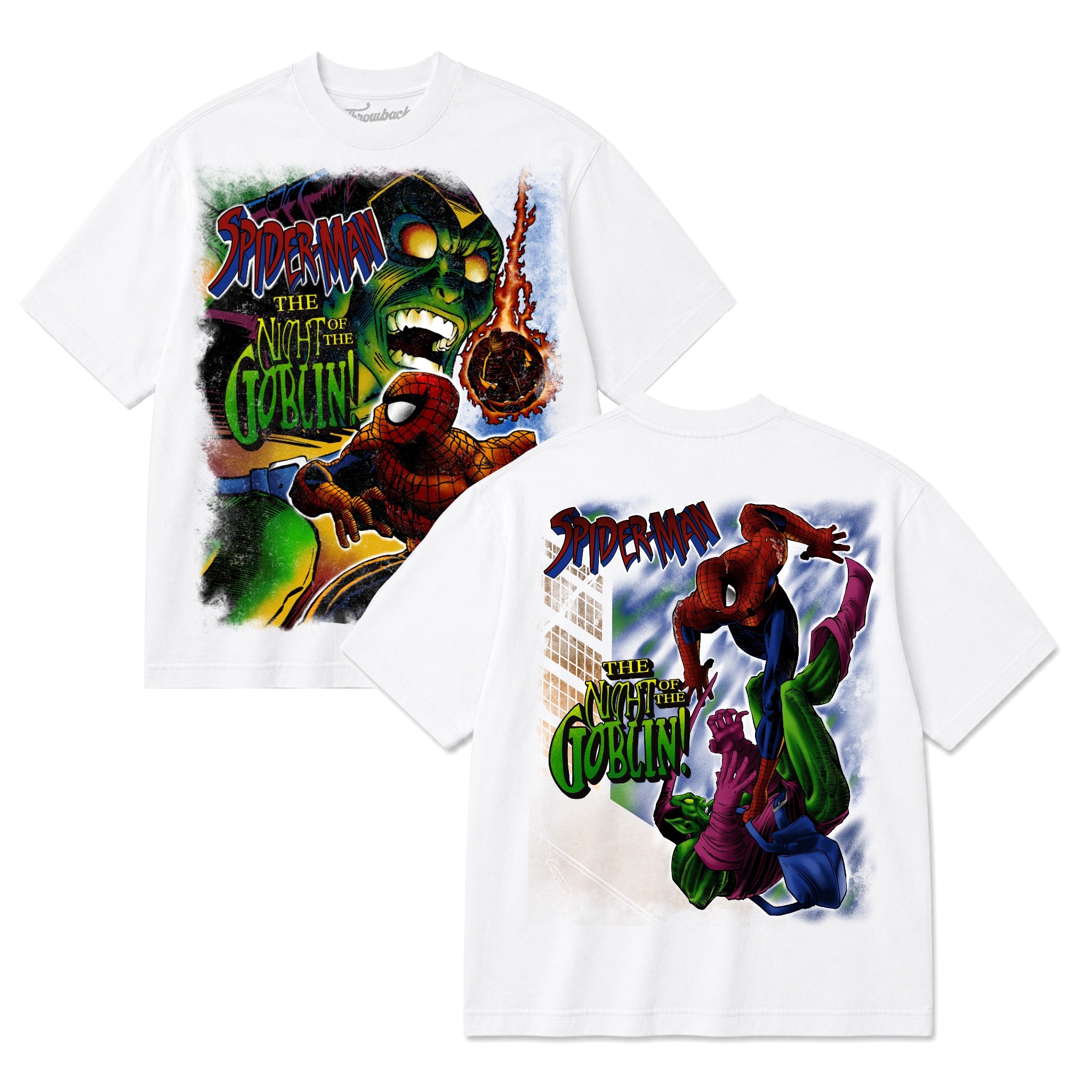 Night of the Goblin Throwback Tee (White)