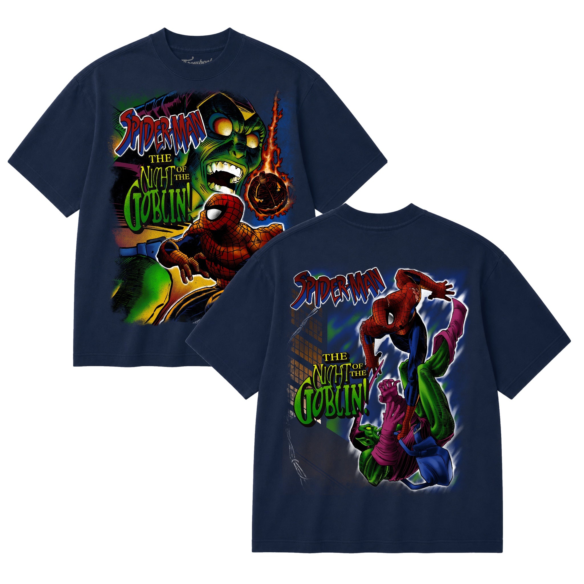 Night of the Goblin Throwback Tee (Navy) (Pre-Order)