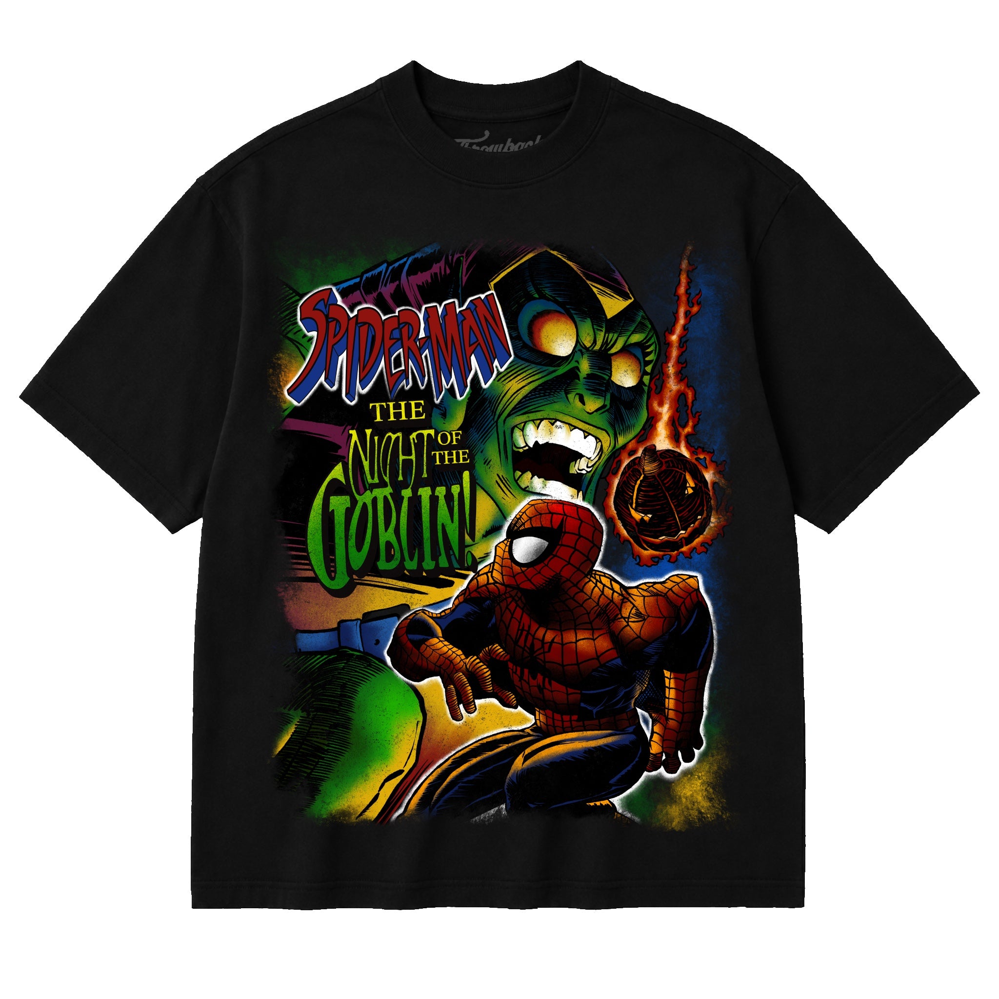 Night of Goblin Tee - Black (Oversized)