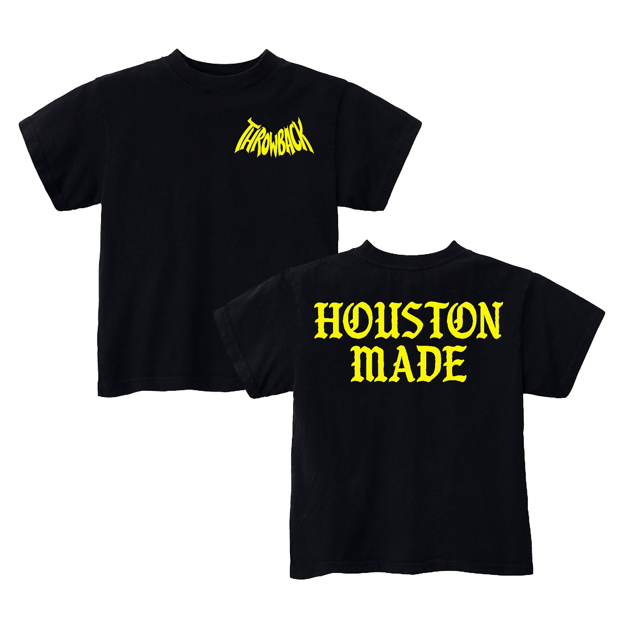 Bat HM KIDS Throwback Tee (Black)
