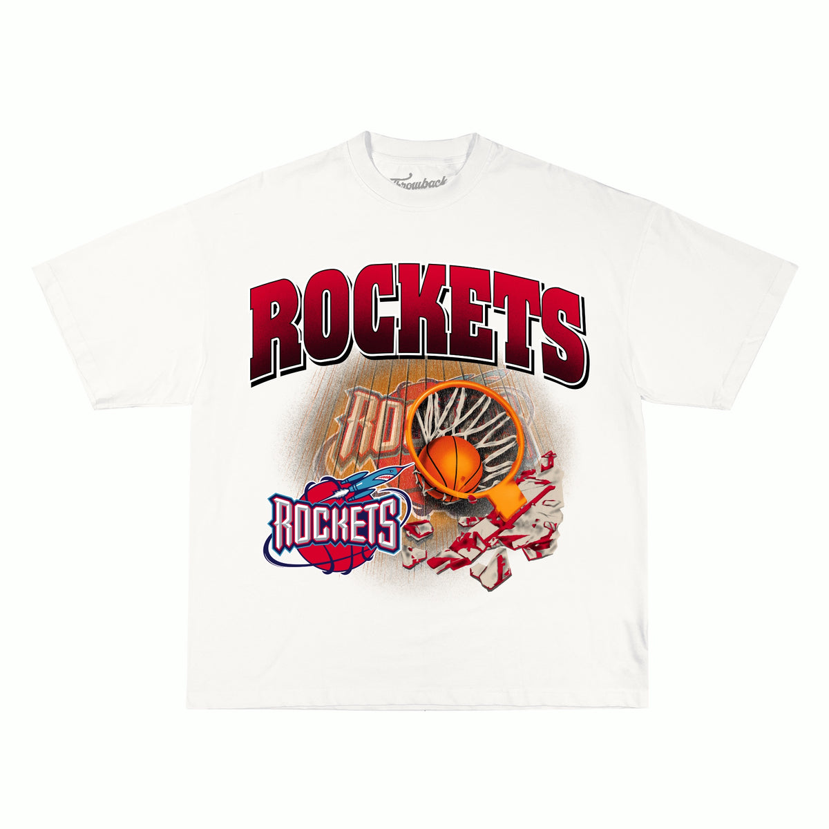 Backboard Basketball Tee (White)