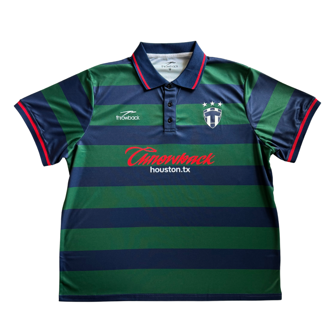 Monterrey Throwback FC Jersey - Navy/Moss